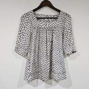 Banana Republic Cotton Silk Blend Top Women's Size S